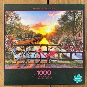 1000 piece puzzle of Amsterdam